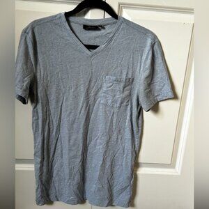 Marc Anthony Light Gray V-Neck Men's Tee
